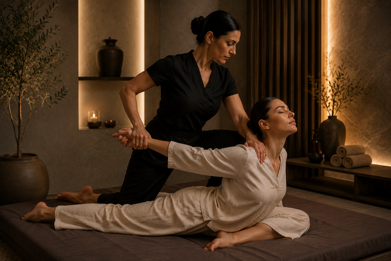 Visual Thai Yoga massage